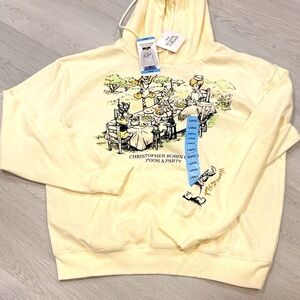 Christopher Robin Pooh Party Hoodie size large woman’s
